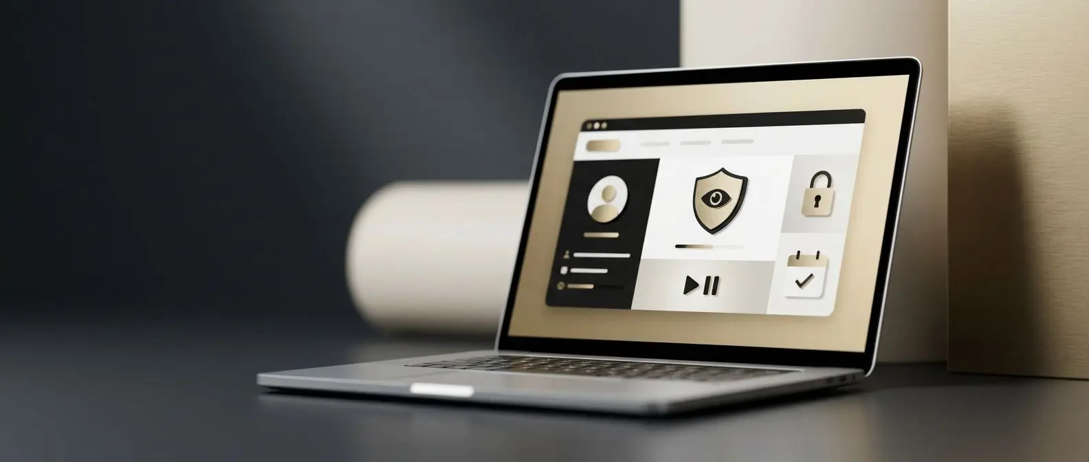 Banner informativo sulla gestione sicura del conto online