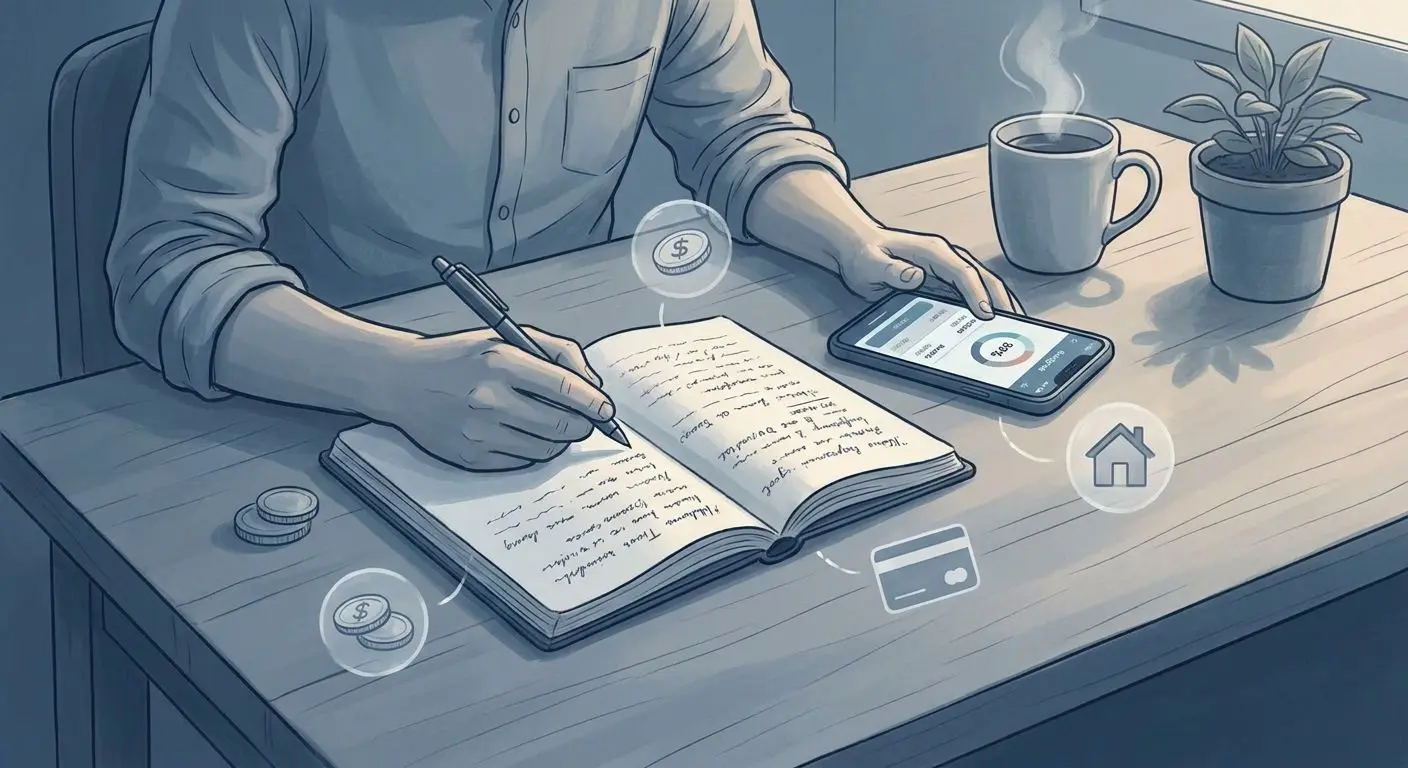 Persona che controlla il budget in un contesto di gioco responsabile