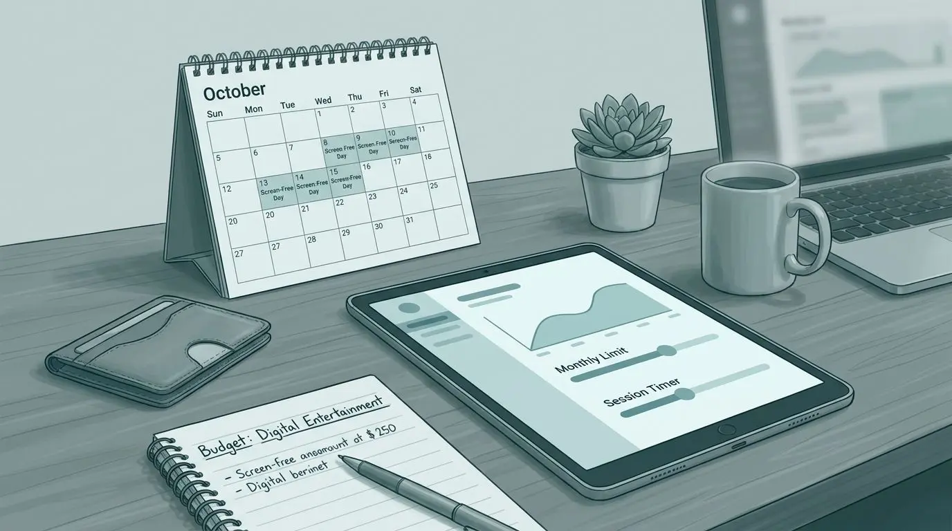 Calendario e budget per pianificare limiti di gioco in modo responsabile